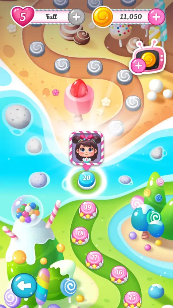 Скриншоты Pink Candy Match 3