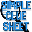 Simple Clue Sheet (Cluedo)