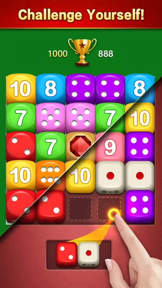 Dice Mania - Merge number game Screenshots