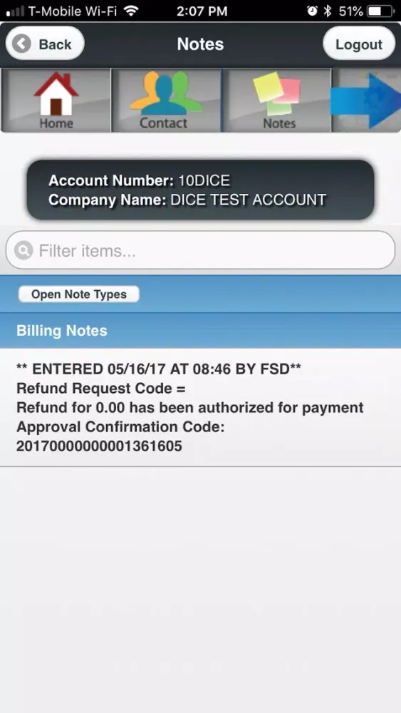 Ackerman Mobile Service سکرین شاٹس