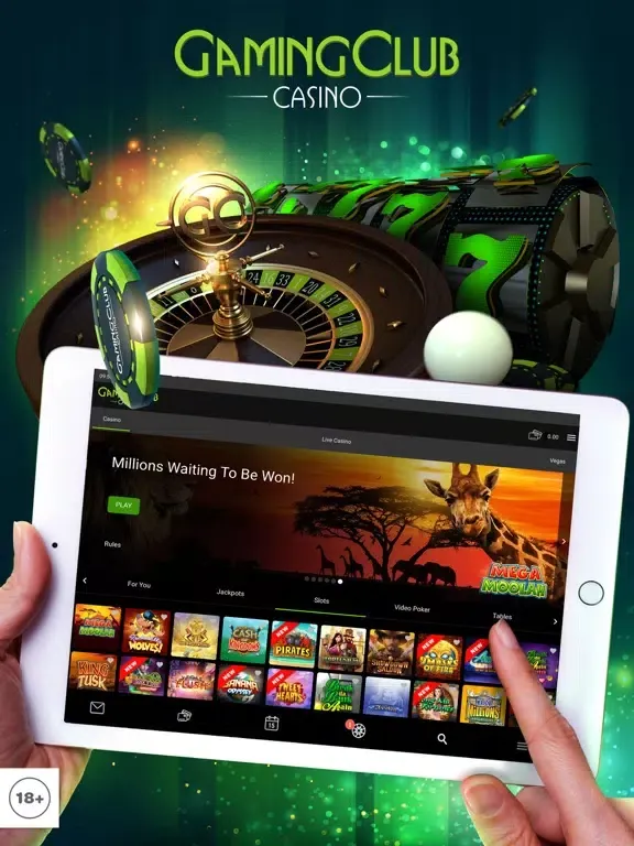 Gaming Club Online Casino iPad  স্ক্রিনশট