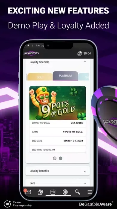 Jackpot City Online Casino應用截圖