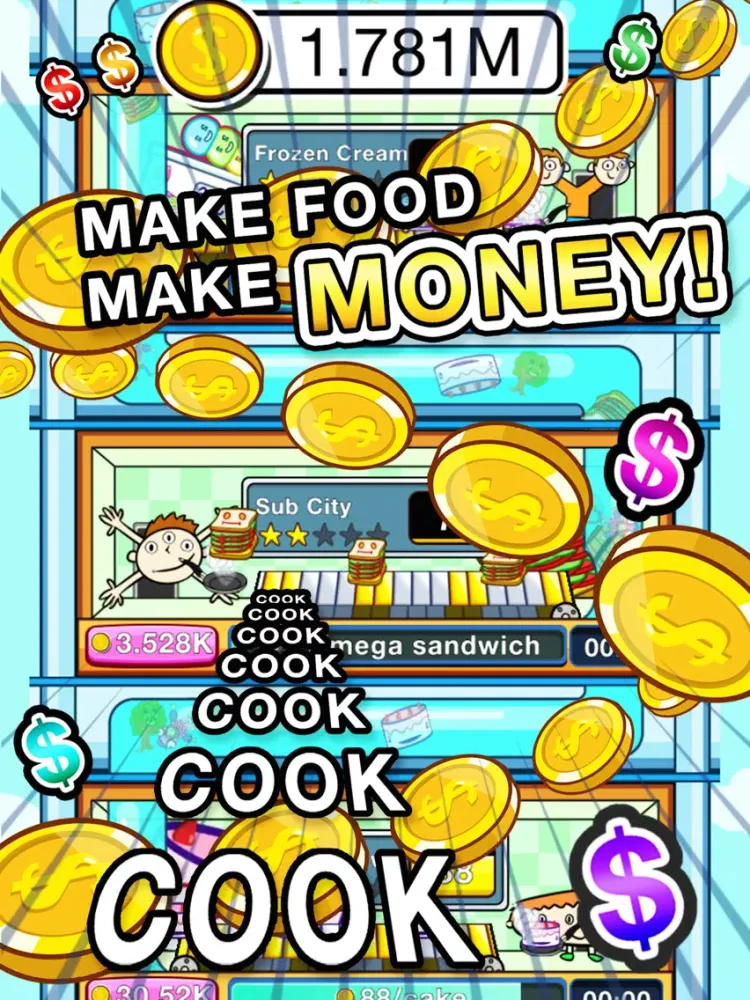Tangkapan layar Cooking People iPad 