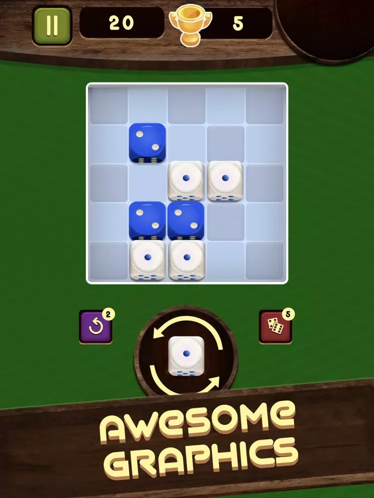 Capturas de pantalla de Dice Merge - Merge Puzzle iPad 