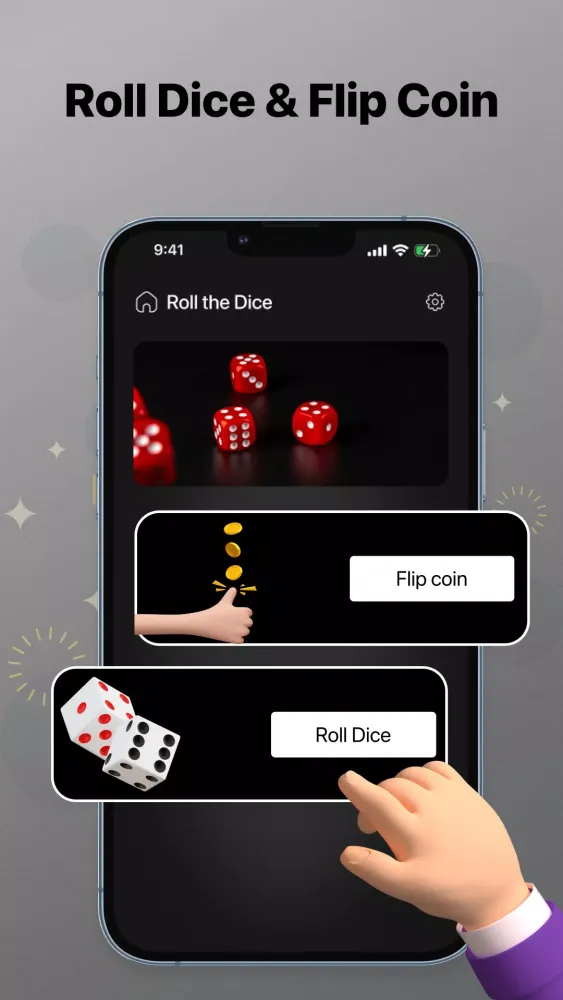 Roll the Dice & Coin Flip应用截图
