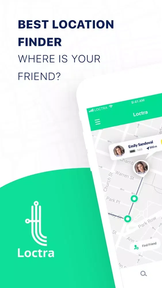 ภาพหน้าจอของ Loctra - Find Location