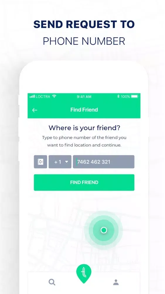 ภาพหน้าจอของ Loctra - Find Location