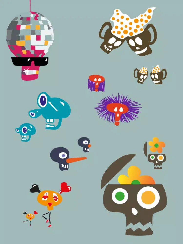 Capturas de tela do Skullz animated iPad 