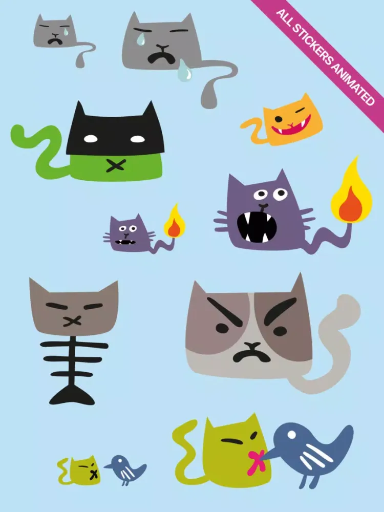 Supercats animated iPad  스크린샷