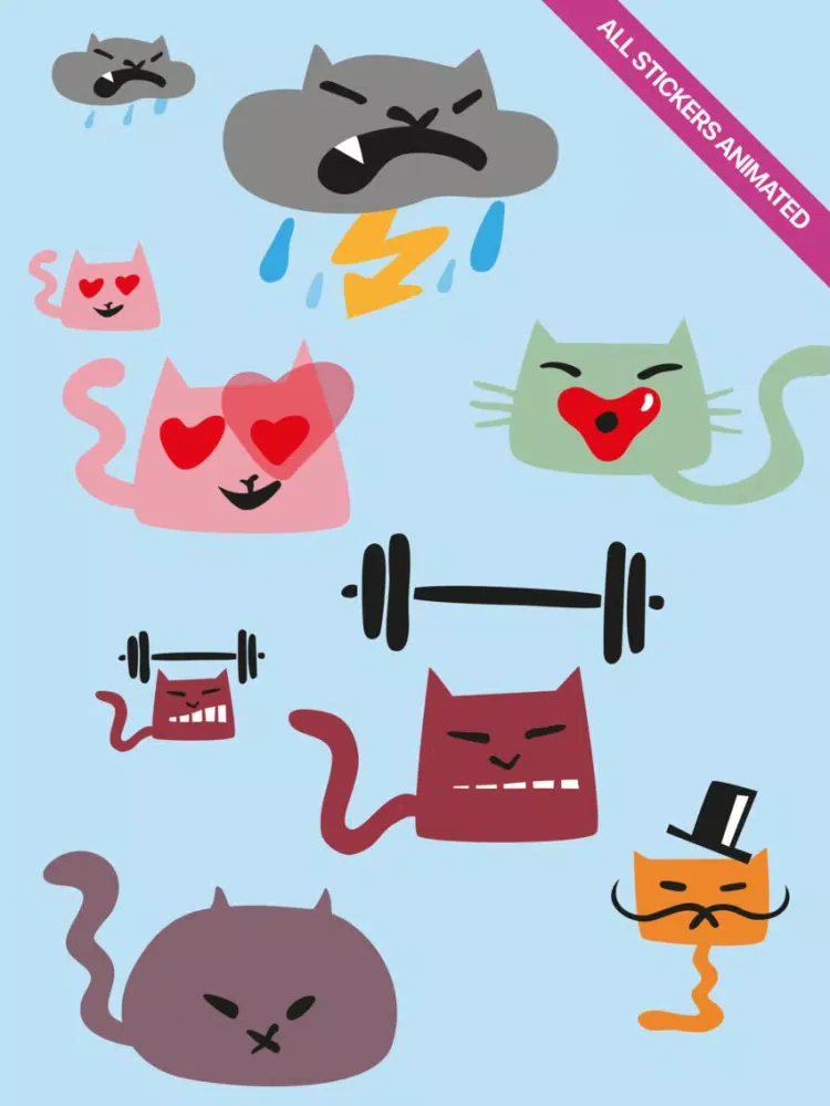 Supercats animated iPad  스크린샷