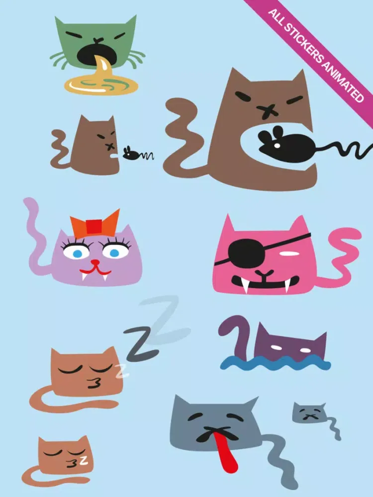 Supercats animated iPad  스크린샷