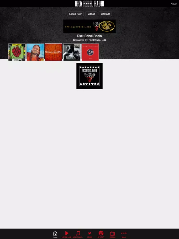 Dick Rebel Radio iPad  سکرین شاٹس