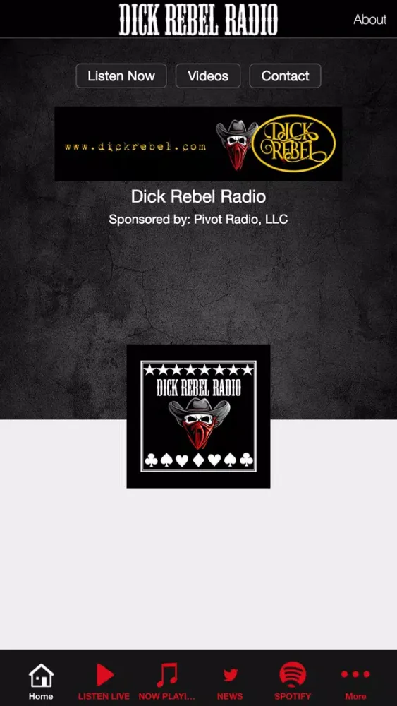 Dick Rebel Radio سکرین شاٹس