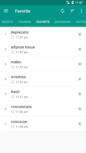 English dictionary - offline Screenshots