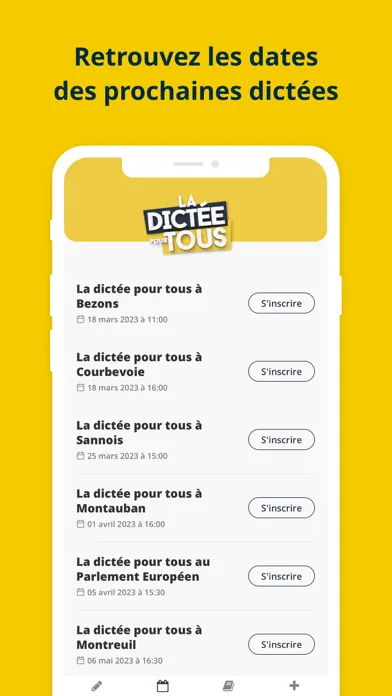 Ảnh chụp màn hình của La dictée pour tous