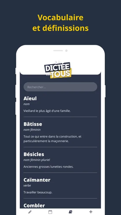 Ảnh chụp màn hình của La dictée pour tous