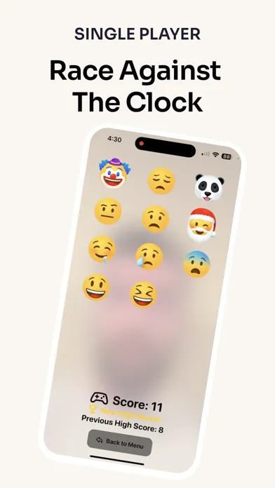 Ảnh chụp màn hình của Match the 'Moji - AR Face Game