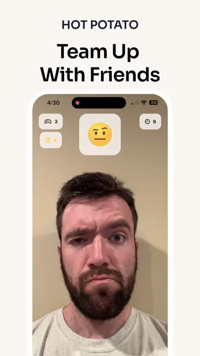 Ảnh chụp màn hình của Match the 'Moji - AR Face Game