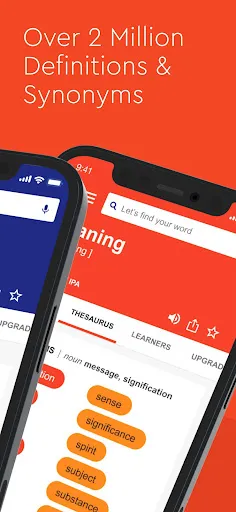 Captures d'écran de Dictionary.com: English Words