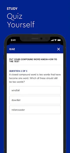 Captures d'écran de Dictionary.com: English Words