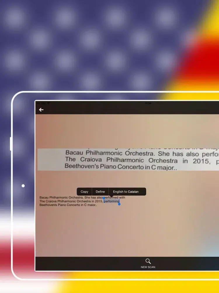 Offline Catalan to English Language Dictionary iPad  स्क्रीनशॉट