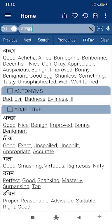 English Hindi Dictionary-screenshot-2