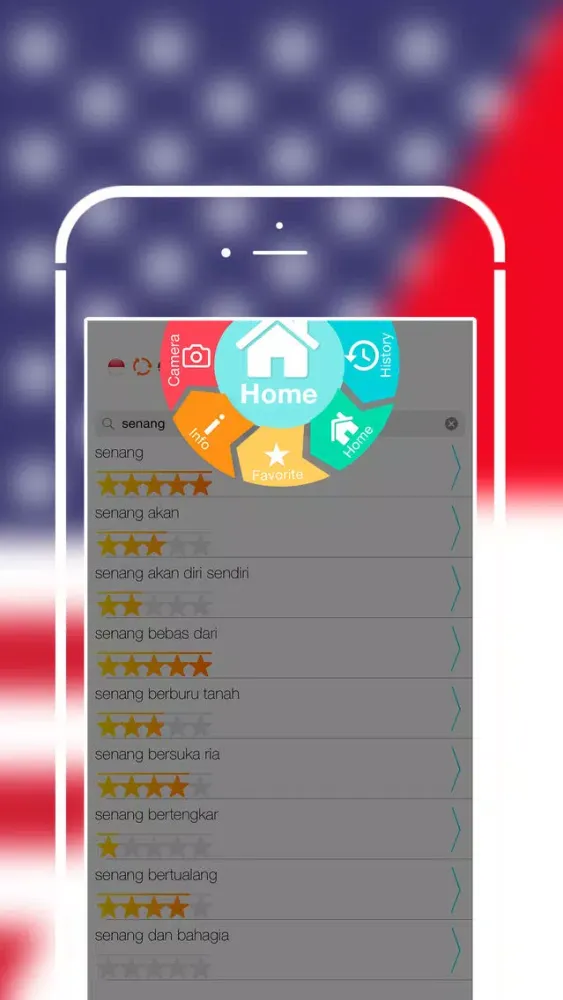 Capturas de pantalla de Offline Indonesian to English Language Dictionary, Translator - bahasa indonesia inggris kamus, terjemahan terbaik bagi penerjemah