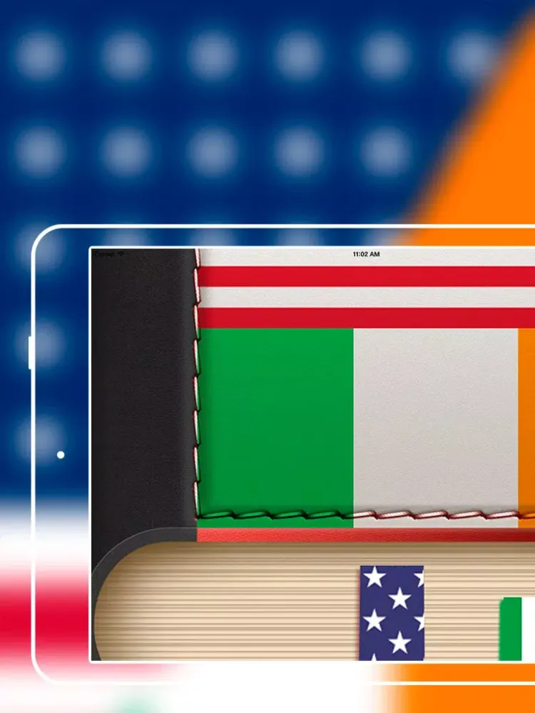 Capturas de tela do Offline Irish to English Language Dictionary iPad 
