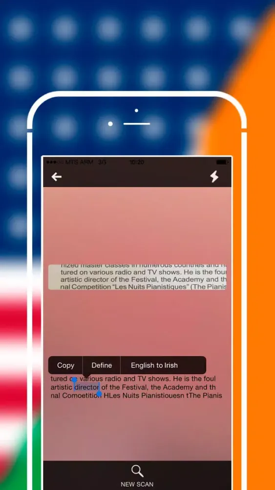 Capturas de tela do Offline Irish to English Language Dictionary