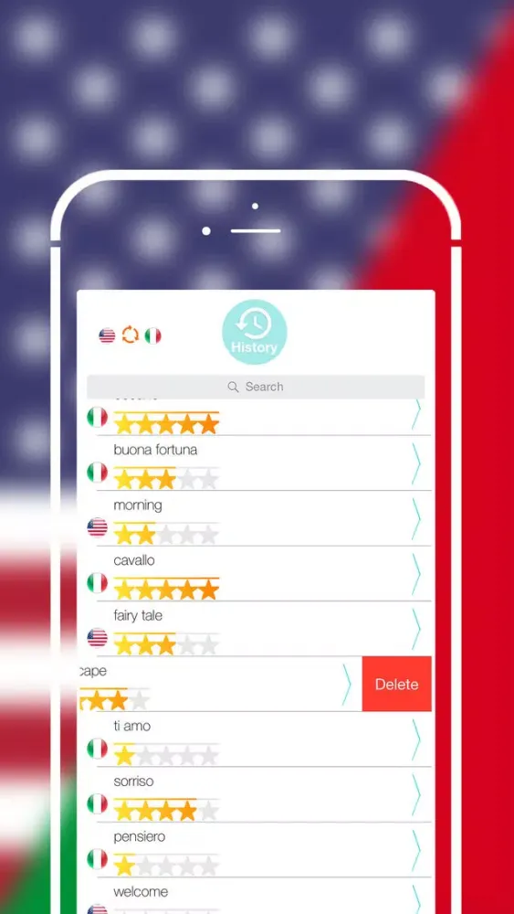 تصاویر Offline Italian to English Language Dictionary