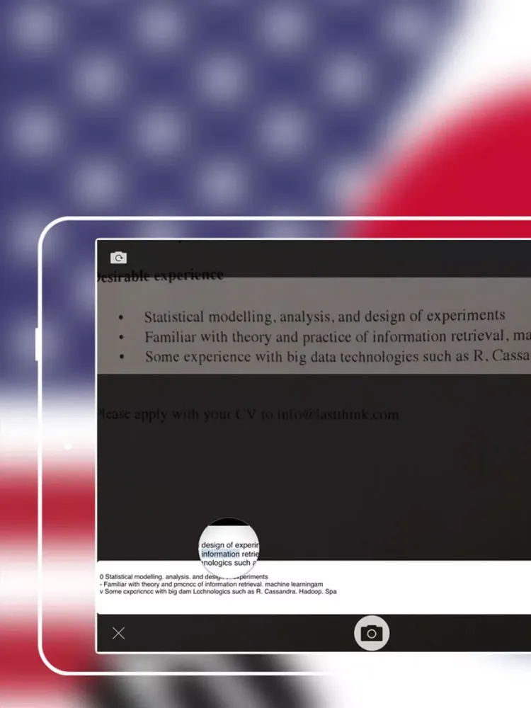 Offline Korean to English Language Dictionary, translator / 영어 - 한국어 사전 / 번역기 iPad  Screenshots