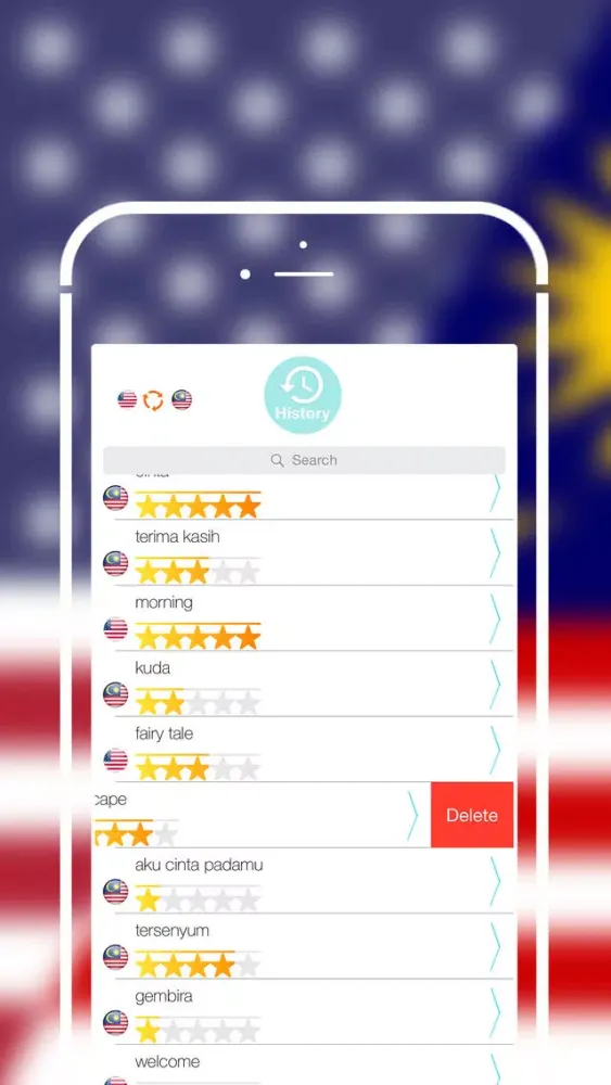 Tangkapan layar Offline Malay to English Language Dictionary, Translator - Melayu ke Bahasa Inggeris Bahasa