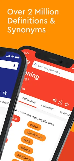 Captures d'écran de Dictionary.com Premium