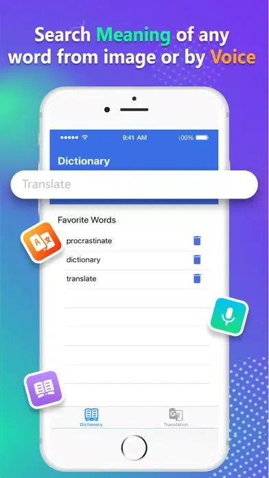Dictionary, Voice Translator سکرین شاٹس