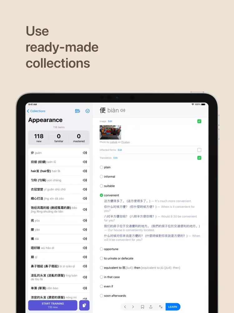 Скриншоты Zhen - Learn English & Chinese iPad 