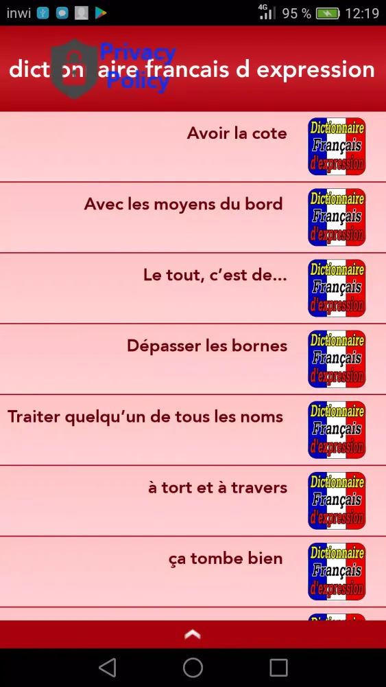 صور Dictionnaire Français d'expres