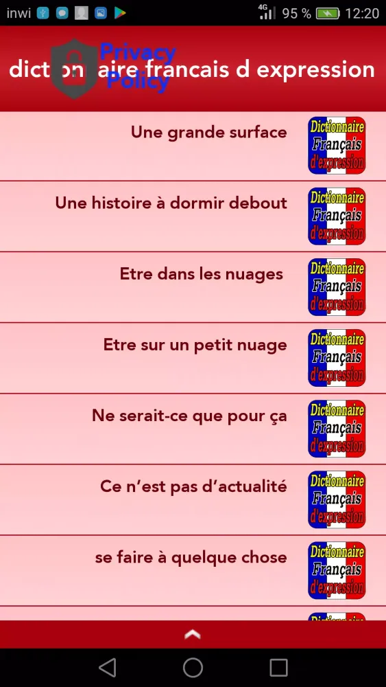 صور Dictionnaire Français d'expres