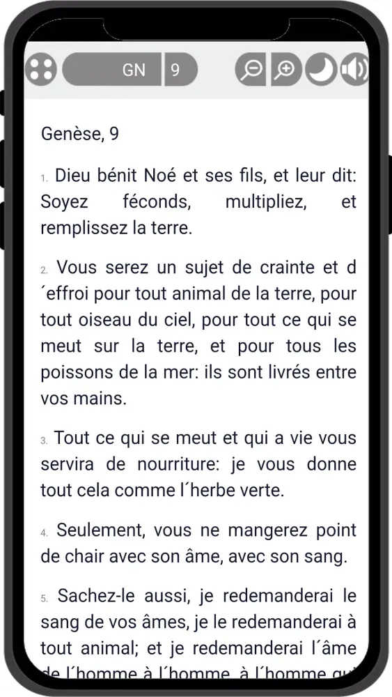 Zrzuty ekranu Dictionnaire de la Bible