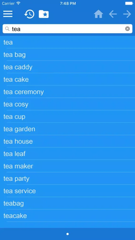 Capturas de pantalla de Vietnamese-English dictionary