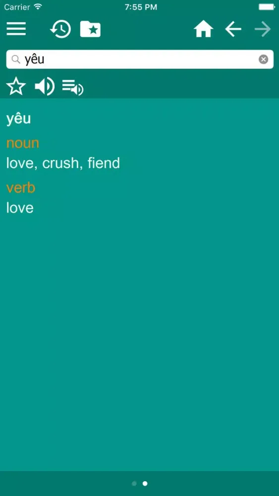 Capturas de pantalla de Vietnamese-English dictionary