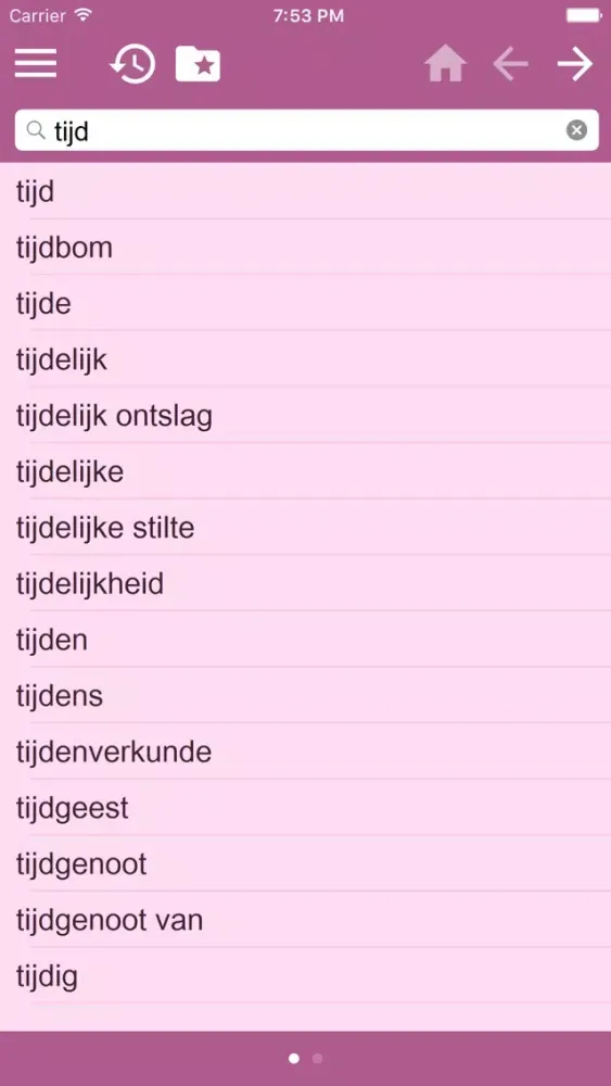 Finnish Dutch dictionary应用截图