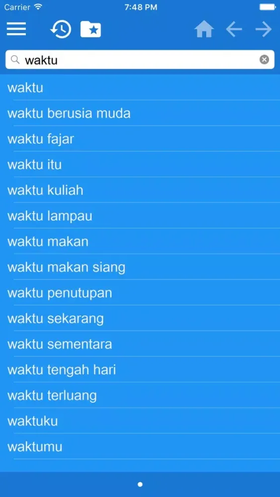 Indonesian Russian dictionary স্ক্রিনশট