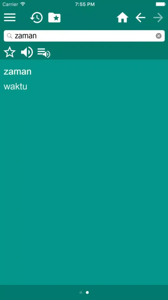 Indonesian Turkish dictionary Ekran Görüntüleri