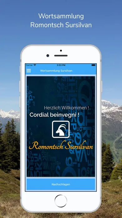 Screenshot di Wortsammlung Sursilvan