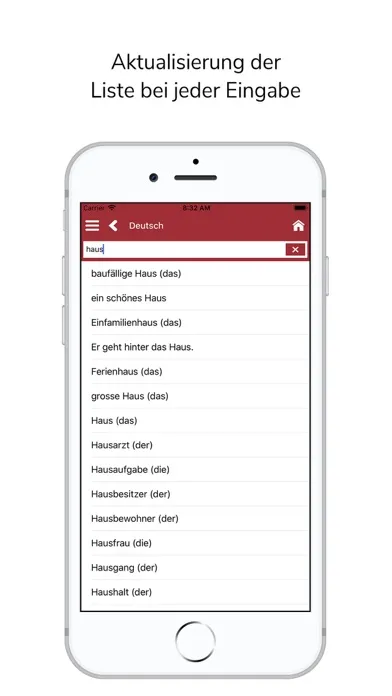 Screenshot di Wortsammlung Sursilvan