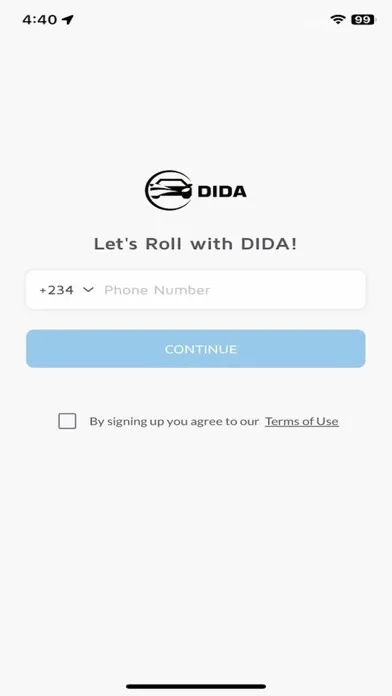 DIDA Screenshots