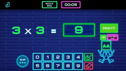 Capturas de pantalla de Math-E Premium: Times tables
