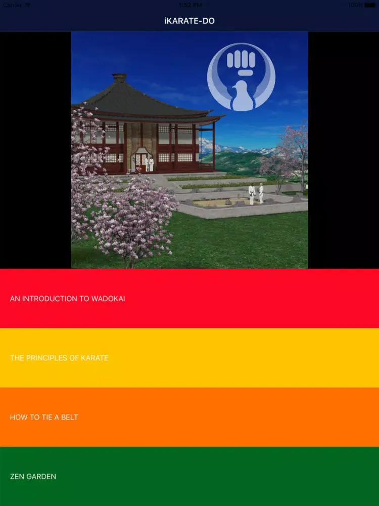 iKarate-Do Free iPad  Screenshots