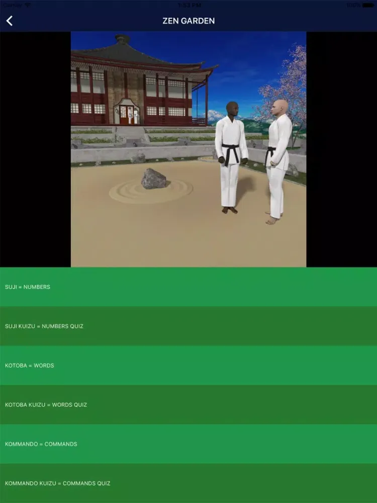 iKarate-Do Free iPad  Screenshots