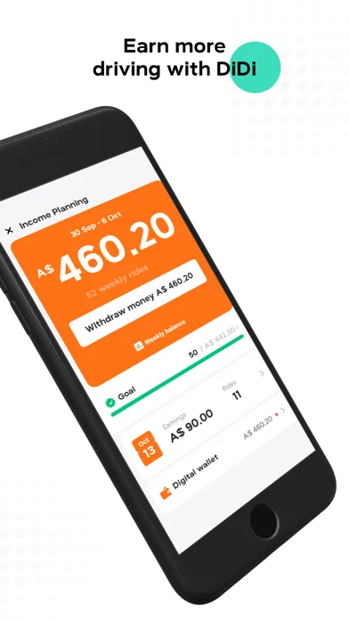 ภาพหน้าจอของ DiDi Driver: Drive & Earn Cash